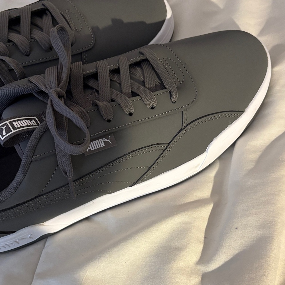 Puma Men’s Skate Sneakers Low Gravity Athletic Training Shoe Gray - Picture 3 of 7